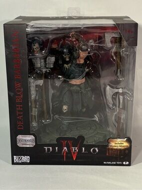 MCFARLANE TOYS BLIZZARD DIABLO IV DEATH BLOW BARBARIAN 6 INCH 1:12 SCALE FIGURE
